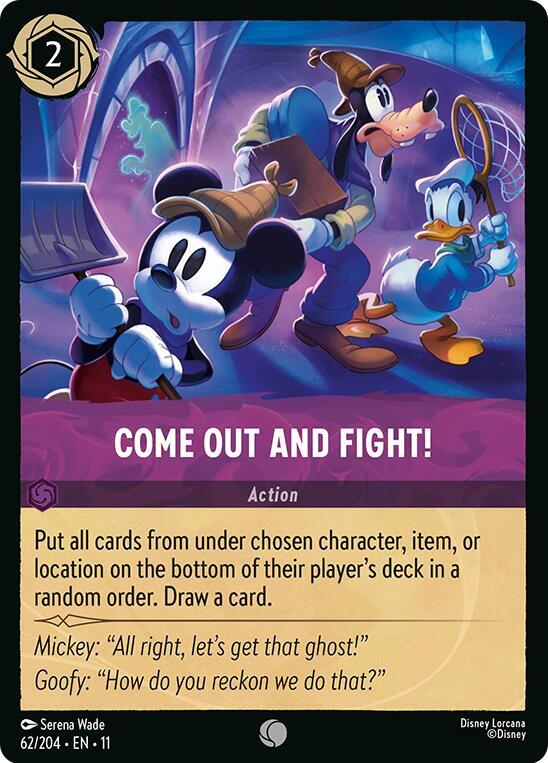 Come Out and Fight! - Disney Lorcana