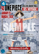 Monkey.D.Luffy (055) (College Basketball US Voyage) - One Piece Card Game