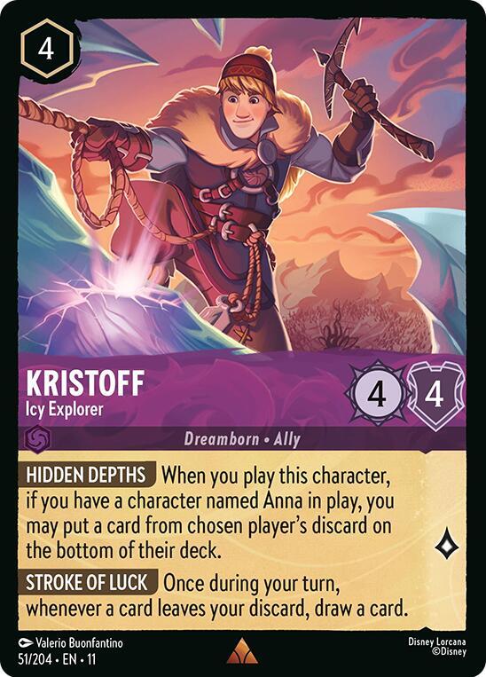 Kristoff - Icy Explorer - Disney Lorcana