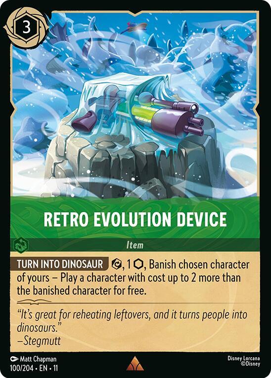 Retro Evolution Device - Disney Lorcana
