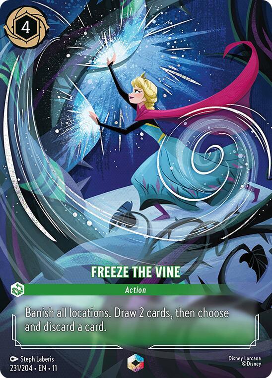 Freeze the Vine (Enchanted) - Disney Lorcana
