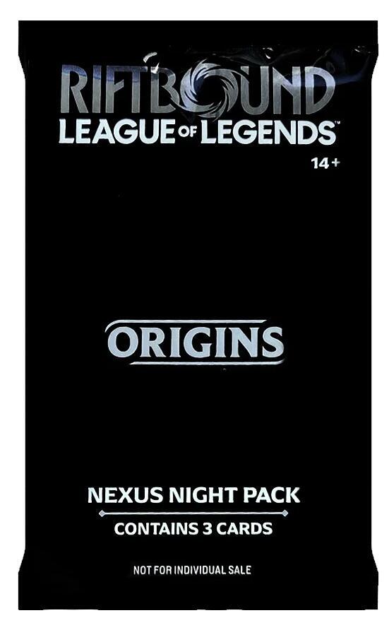 Origins - Nexus Night Promo Pack - Riftbound: League of Legends TCG