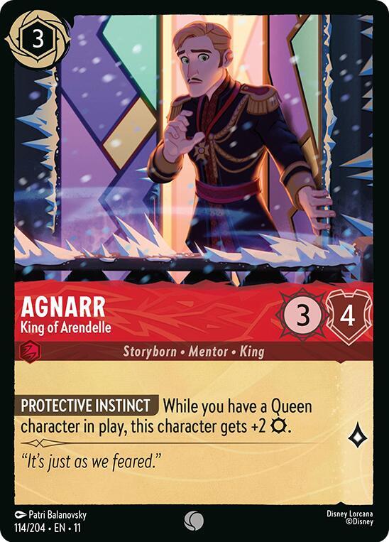 Agnarr - King of Arendelle - Disney Lorcana