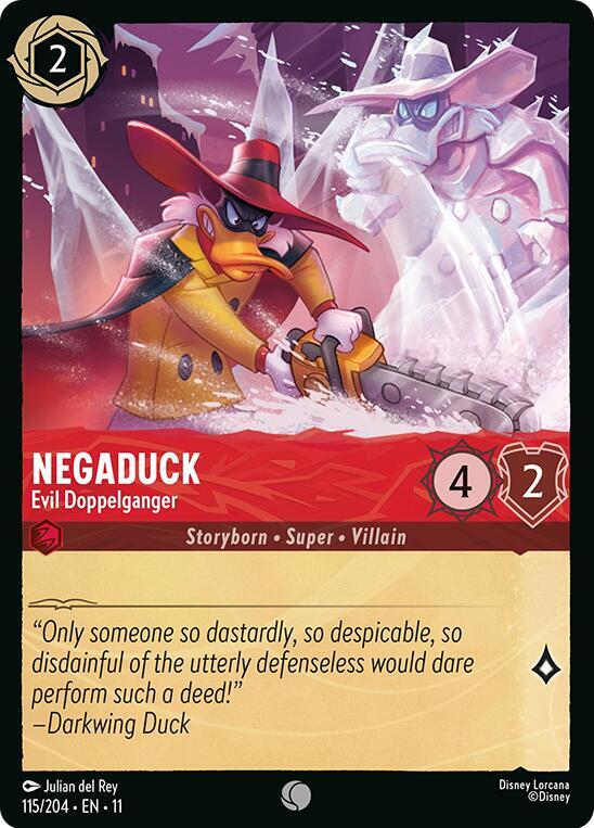 Negaduck - Evil Doppelganger - Disney Lorcana