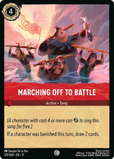 Marching Off to Battle - Disney Lorcana