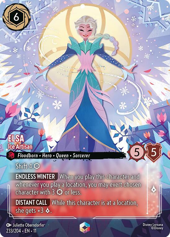 Elsa - Ice Artisan (Enchanted) - Disney Lorcana