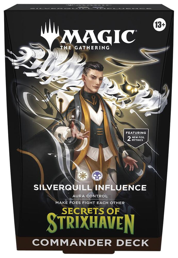 Secrets of Strixhaven Commander Deck - Silverquill Influence - Magic: The Gathering