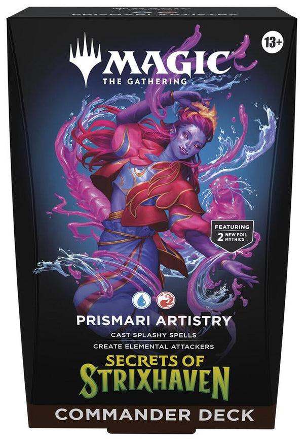 Secrets of Strixhaven Commander Deck - Prismari Artistry - Magic: The Gathering