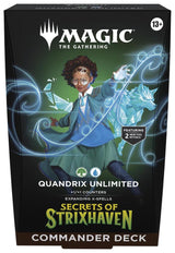 Secrets of Strixhaven Commander Deck - Quandrix Unlimited - Magic: The Gathering