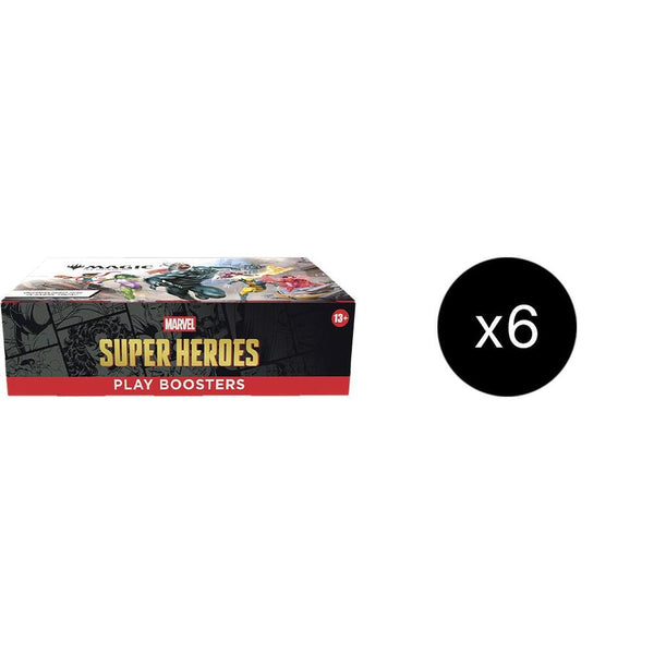 Marvel Super Heroes - Play Booster Display Case - Magic: The Gathering