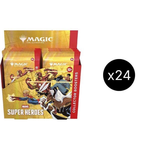 Marvel Super Heroes - Collector Booster Display Master Case - Magic: The Gathering