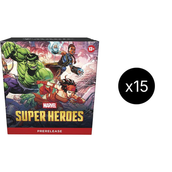 Marvel Super Heroes - Prerelease Pack Case - Magic: The Gathering