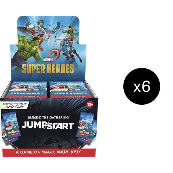 Marvel Super Heroes - Jumpstart Booster Display Case - Magic: The Gathering