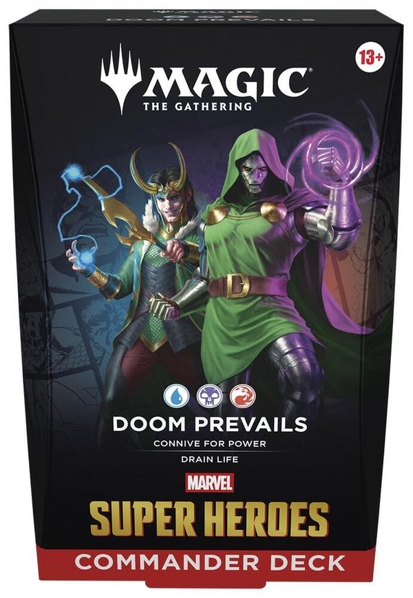 Marvel Super Heroes Commander Deck - Doom Prevails - Magic: The Gathering