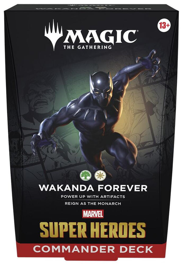 Marvel Super Heroes Commander Deck - Wakanda Forever - Magic: The Gathering