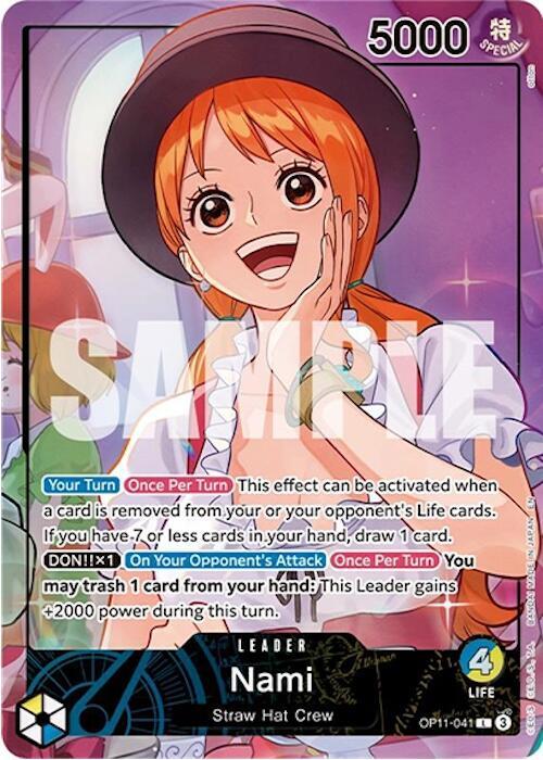Nami (Whole Cake Island Arc) - One Piece Card Game