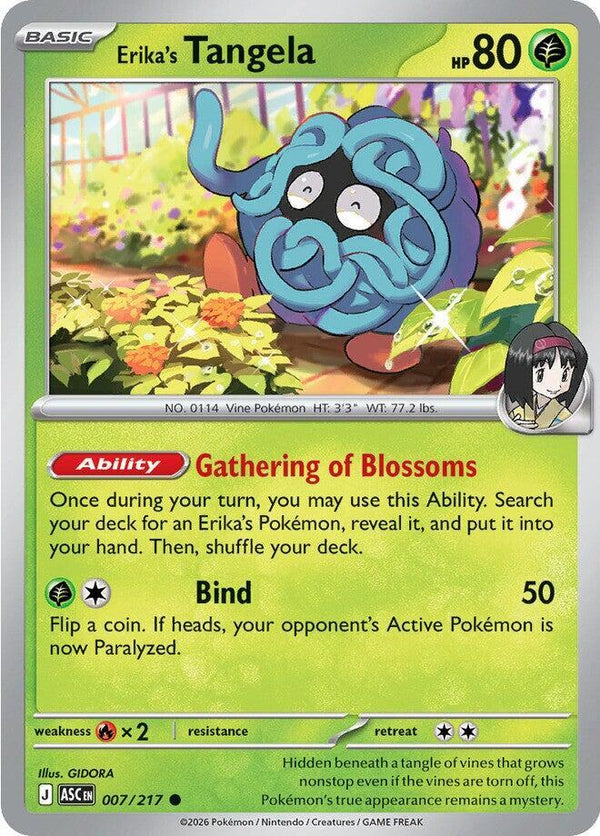 Erika's Tangela - 007/217 - Pokémon