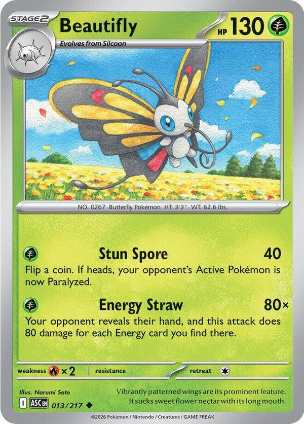 Beautifly - 013/217 - Pokémon