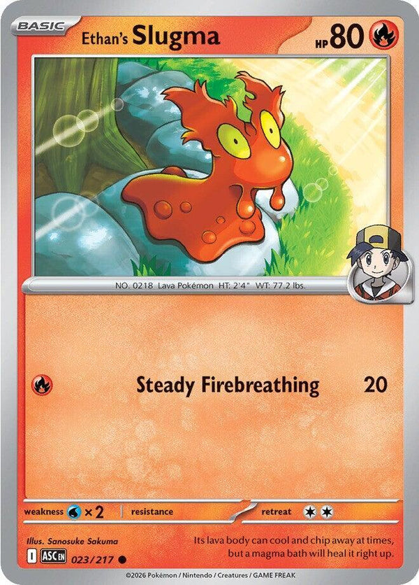 Ethan's Slugma - Pokémon