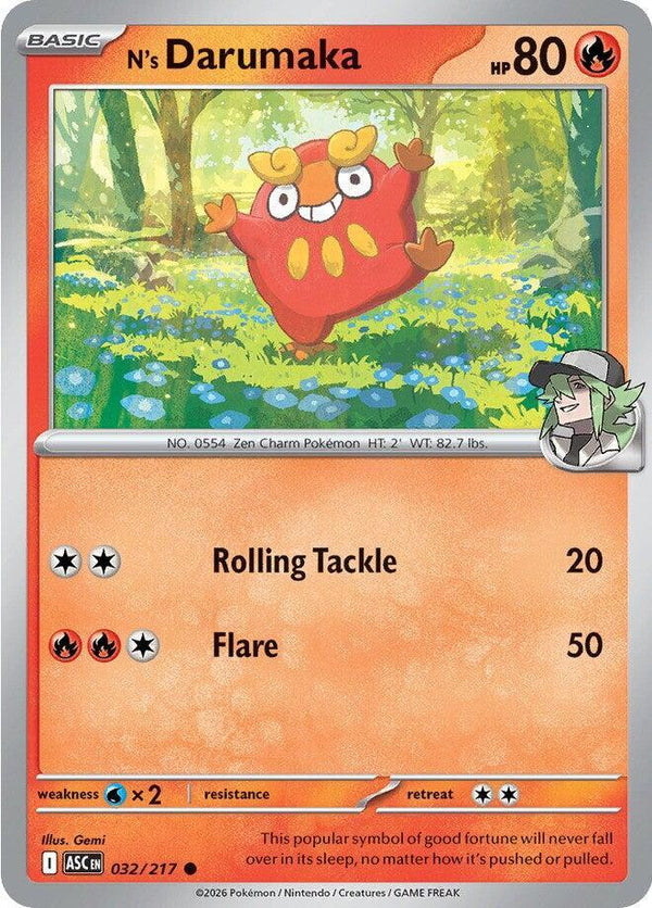 N's Darumaka - Pokémon