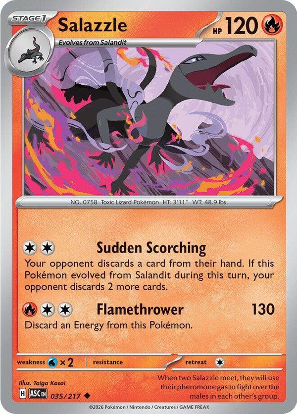 Salazzle - 035/217 - Pokémon