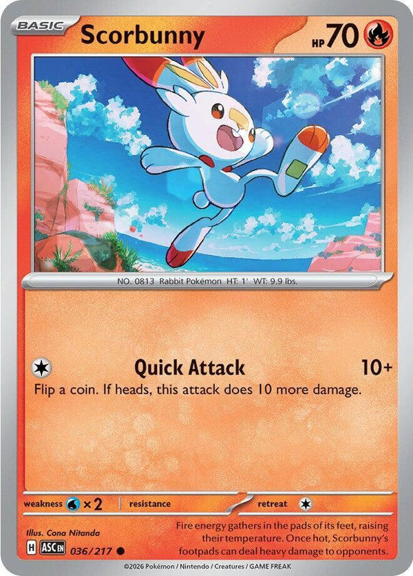 Scorbunny - 036/217 - Pokémon