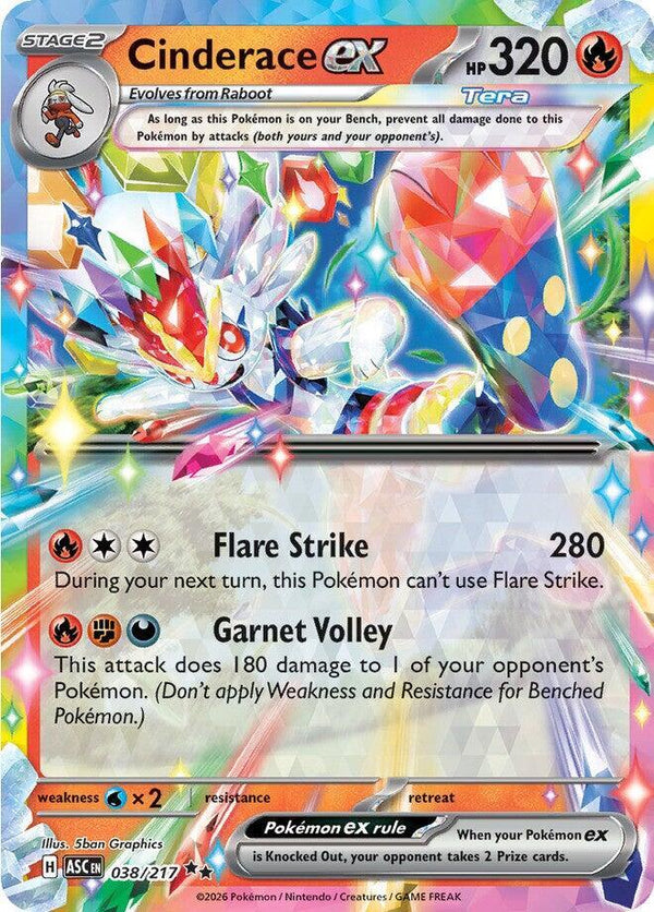 Cinderace ex - Pokémon