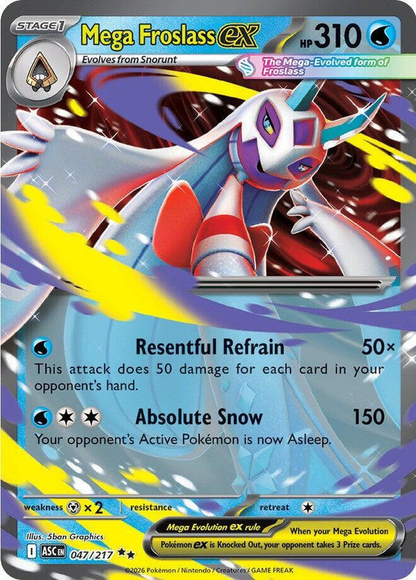 Mega Froslass ex - 047/217 - Pokémon