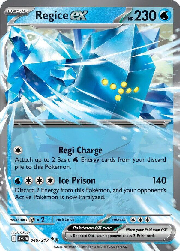 Regice ex - Pokémon