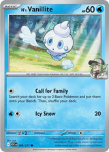 N's Vanillite - Pokémon