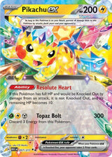 Pikachu ex - 057/217 - Pokémon
