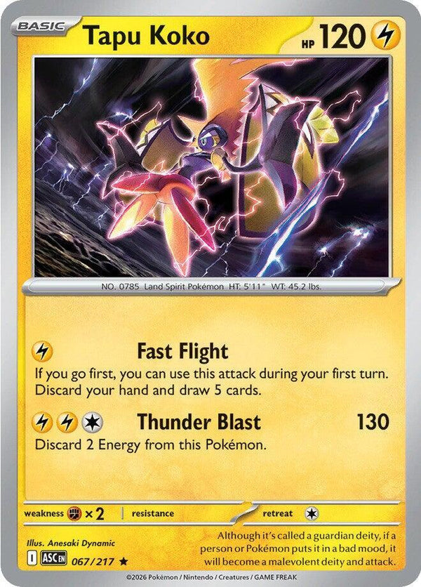 Tapu Koko - Pokémon