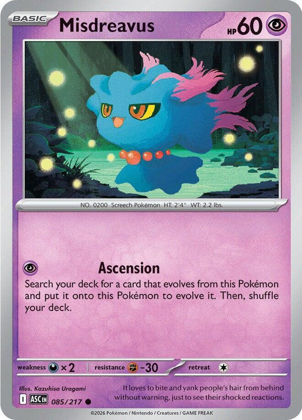 Misdreavus - 085/217 - Pokémon