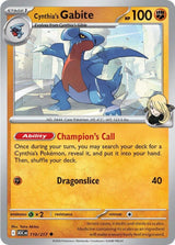 Cynthia's Gabite - Pokémon