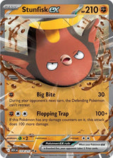 Stunfisk ex - 114/217 - Pokémon