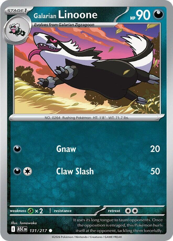 Galarian Linoone - Pokémon
