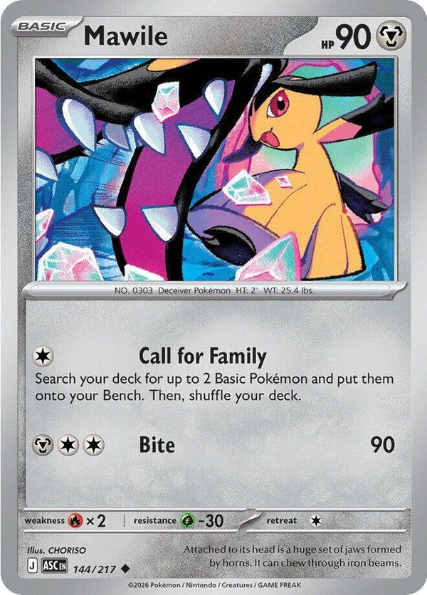 Mawile - 144/217 - Pokémon