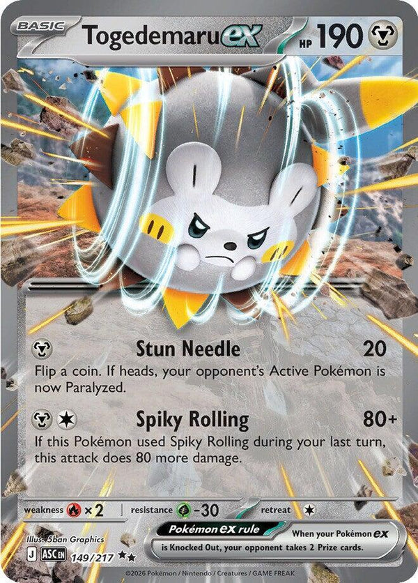 Togedemaru ex - Pokémon