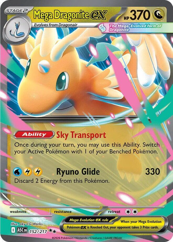 Mega Dragonite ex - 152/217 - Pokémon