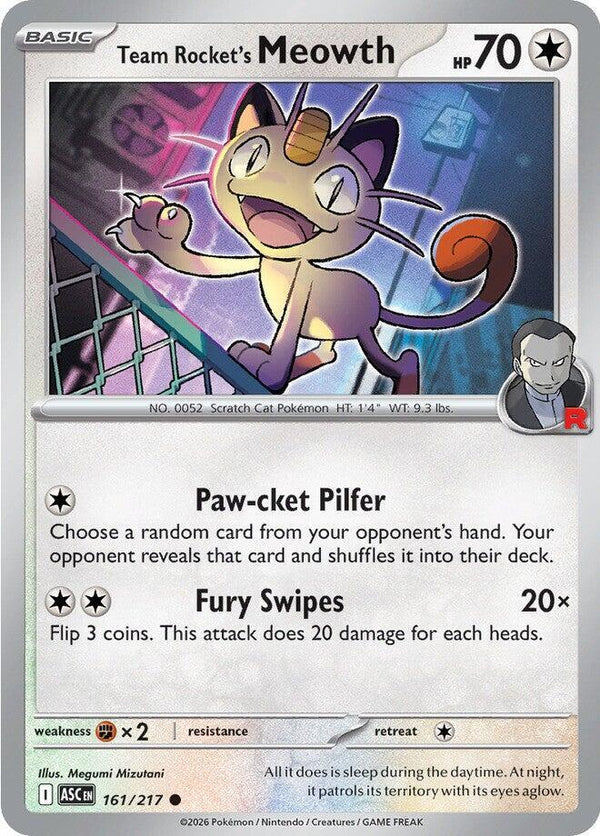 Team Rocket's Meowth - Pokémon