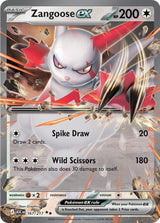 Zangoose ex - Pokémon