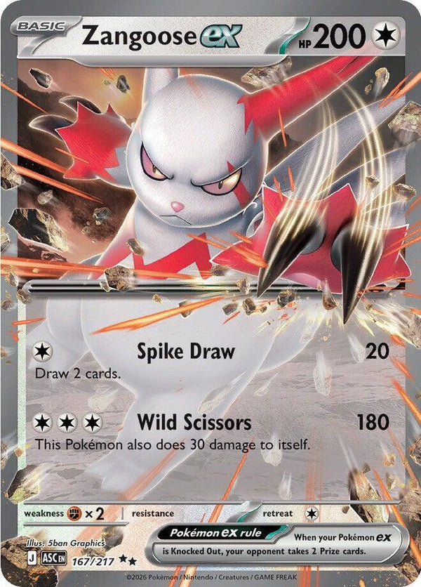 Zangoose ex - Pokémon