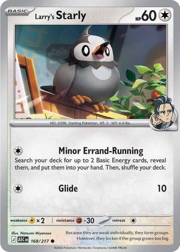 Larry's Starly - Pokémon