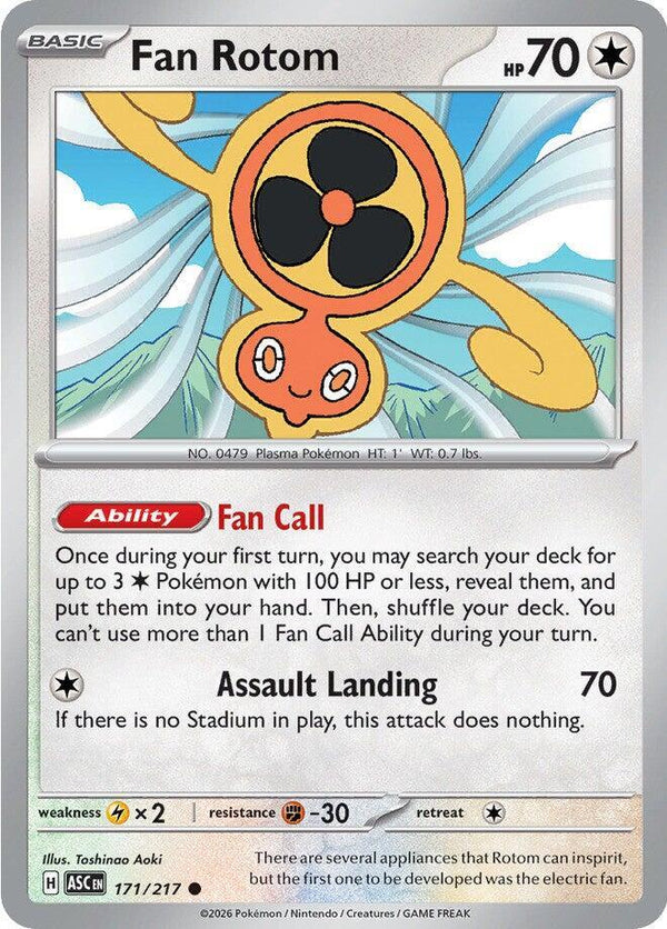 Fan Rotom - 171/217 - Pokémon