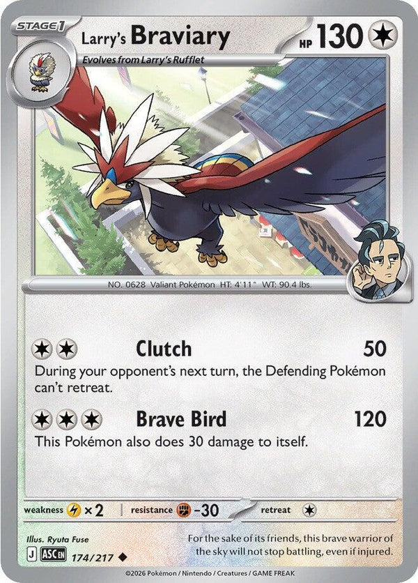 Larry's Braviary - Pokémon