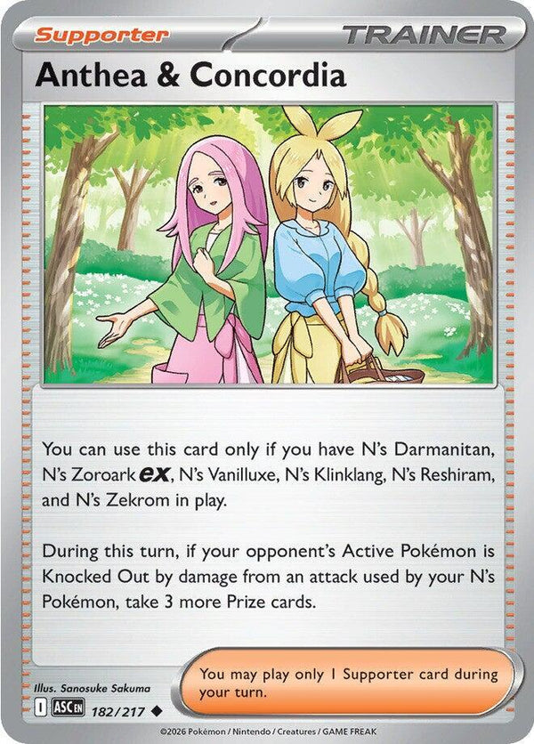 Anthea & Concordia - 182/217 - Pokémon