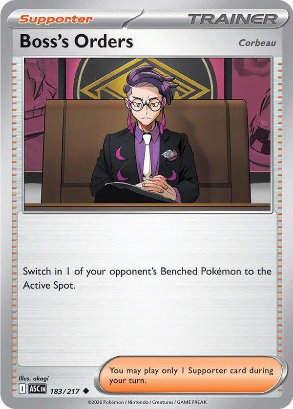 Boss's Orders [Corbeau] - 183/217 - Pokémon