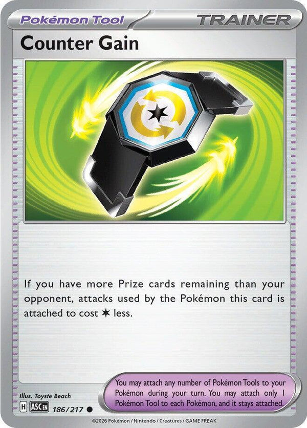 Counter Gain - 186/217 - Pokémon