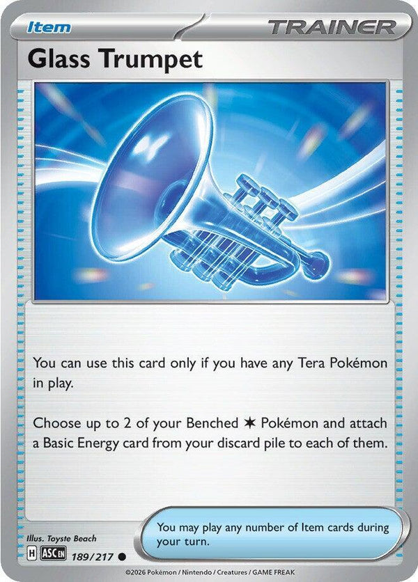 Glass Trumpet - 189/217 - Pokémon