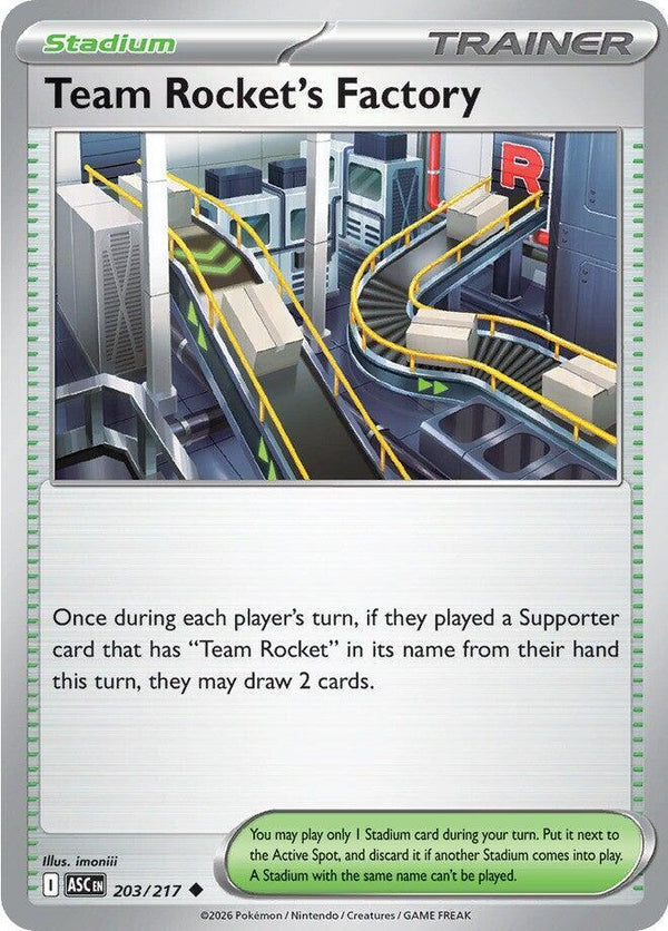 Team Rocket's Factory - Pokémon